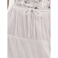 thumbnail image 5 of No Boundaries Tiered Maxi Skirt, Women's and Women's Plus, 5 of 5