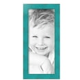 thumbnail image 2 of ArtToFrames 8" x 19" Turquoise Picture Frame, 8x19 inch Blue Wood Poster Frame (WOM-4588), 2 Pack, 2 of 7