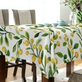 thumbnail image 5 of Yayeee Tablecloths 54" x 72" Rectangle Wrinkle Resistant Party Table Cover, Olive Leaf, 5 of 8