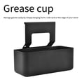 thumbnail image 3 of ZheElen Collect Oil Pan For Barbecue Drip Cup Coated Steel: Receiving Box Wear-resistant ForGrease Cup, 3 of 6