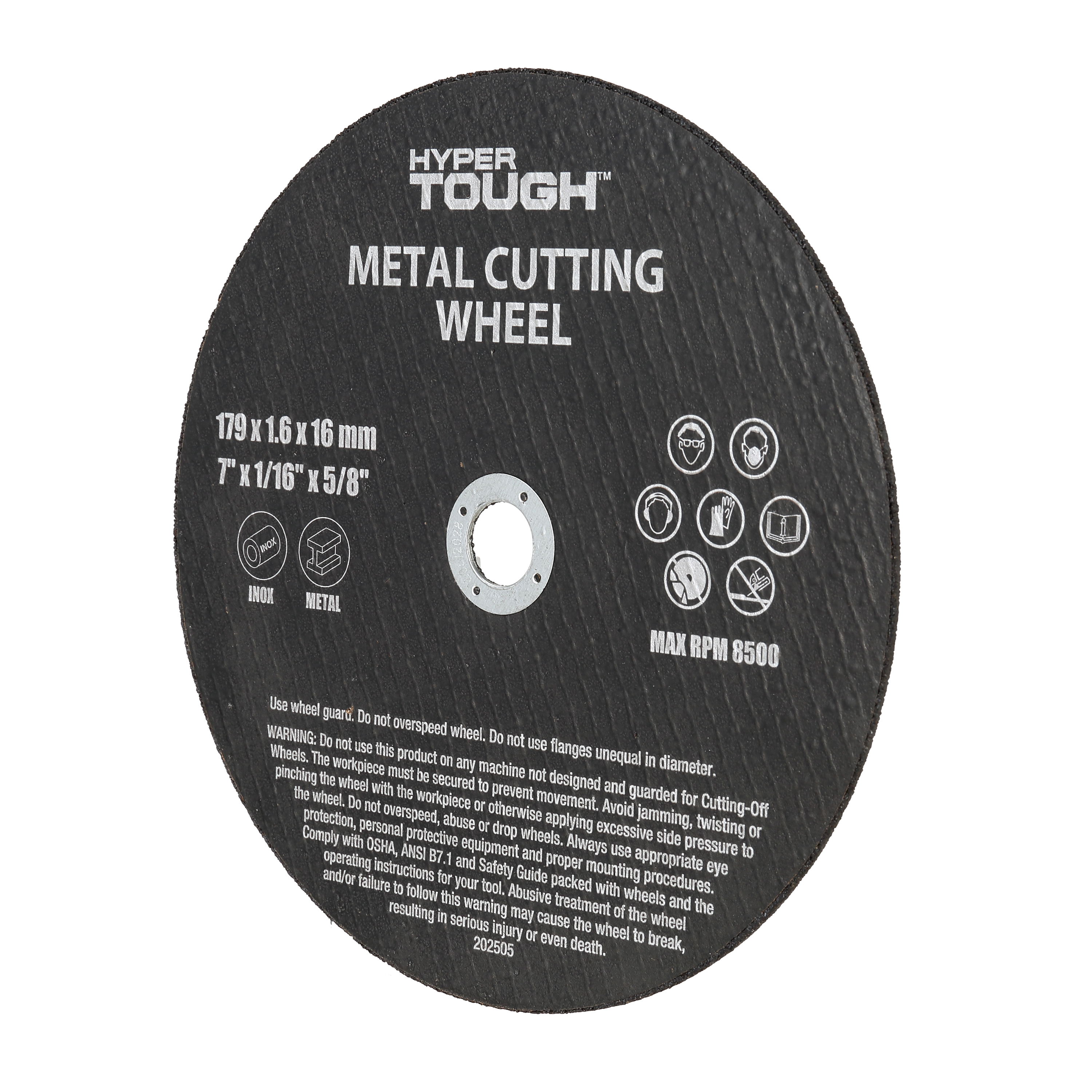 Hyper Tough 7 inch Metal Cutting Blade