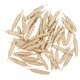 thumbnail image 1 of 50 Hojas de Natural con Agujeros Formas de Plumas de Rústicas, 1 of 9
