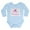 Sky Blue, variant on CafePress - Princess Penelope Body Suit - Long Sleeve Cotton Baby Bodysuit