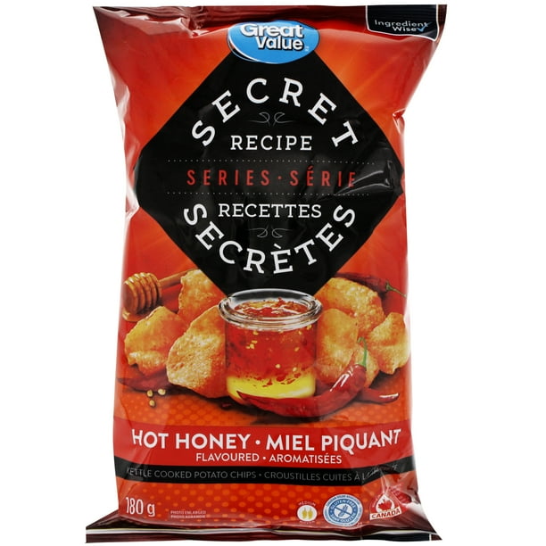 Great Value Secret Recipe Series Hot Honey Flavoured Kettle Cooked