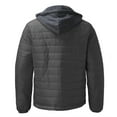 thumbnail image 3 of LEEy-world Mens Winter Jackets Mens Packable Puffer Jacket Lightweight Water-Resistant Quilted Puffy Outerwear Grey,S, 3 of 5