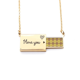 thumbnail image 1 of Tailandia Golden Purple ilustración decorativa Sobre de carta de amor, collar y joyas colgantes, 1 of 3