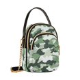 thumbnail image 7 of FORMRS Crossbody Bag for Women Quilted Travel Shoulder Cell Phone Purse with Chain Strap Handbag, Army Green Camouflage Pattern, 7 of 7