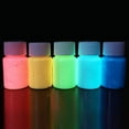 thumbnail image 4 of WINDLAND 8 Colors Long-lasting Luminous Paints Auto Glow Glow in Dark Acrylic Paints, 4 of 21