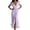 A-Light Purple345, variant on Women's Wrap Tie Maxi Dress Short Sleeve Deep V Formal Party Split Long Dress