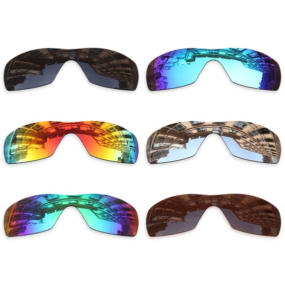 Vonxyz 6 Pack Polarized Replacement Lenses for Oakley Dart Sunglasses
