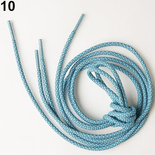 Details about   47" Round Rope Reflective Shoelaces Running Jogging Shoe Boot Laces Shoestrings 