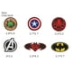 thumbnail image 3 of Parches decorativos con diseño de superhéroes de Nuguri para coser o planchar, 20 unidades, 3 of 7