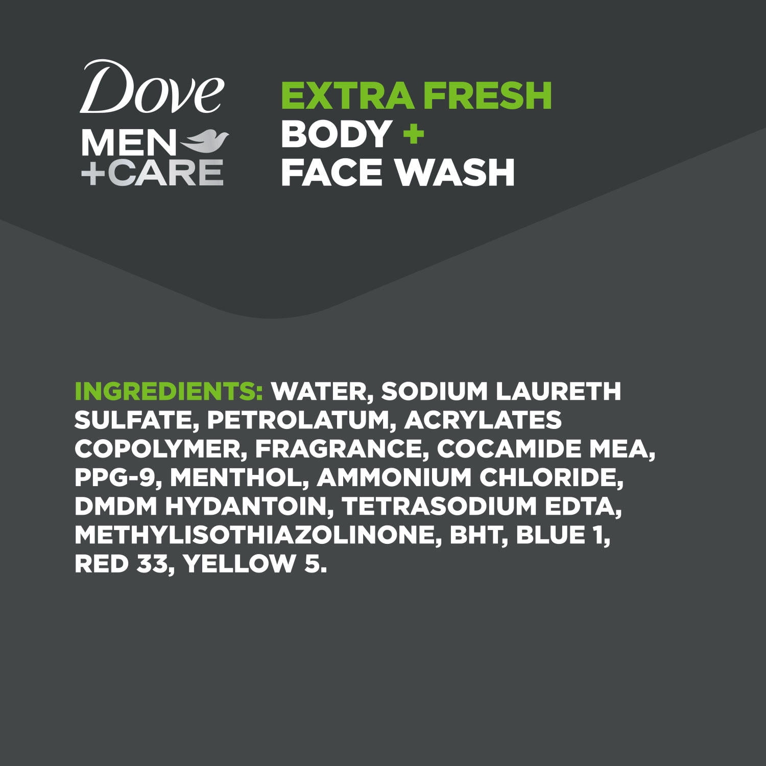 Dove Men+Care Body and Face Wash, Extra Fresh (18 oz., 3 pk.)