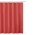 thumbnail image 5 of VCNY Home Heavyweight 6 Gauge Red Solid Color PEVA Shower Liner, 72" x 72", 5 of 5