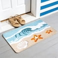 thumbnail image 2 of AuroraX Blue Bath Rugs for Bathroom Floor Non Slip OceanRug,Quick Drying Single Plush Washable Shower Rugs for Bathroom Extra Soft Anti Slip Shower Mats for Inside Shower, 2 of 6