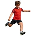 thumbnail image 4 of Ensemble de Soccer pour Garçons Ados à Séchage Rapide, Ensemble de Soccer 2 Pcs, Maillot et Shorts, Ensembles Athlétiques Rouges, Ensembles Courts, Taille 13-14 Ans pour Garçons Filles, 4 of 4