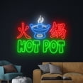 thumbnail image 4 of Handmadetneonsign Hot Pot Chinese Wall Art, Chinese Food Wall Decor, Chinese Restaurant Wall Decor, 4 of 5