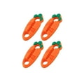 thumbnail image 2 of Silicone Door Lock Protector Pads | 4-Pack Shock Absorbing Carrot Design | Soft Silicone for Collision & Noise Reduction | Easy Snap-On Installation for Vehicle Doors, 2 of 7