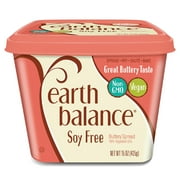 Earth Balance Soy Free Buttery Spread, 15 oz Tub