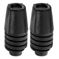 FUTUREORYY 1 Pair Black Round Hood Rubber Cushion Bumper for Car Hood Shock Absorption and Vibration Reduction