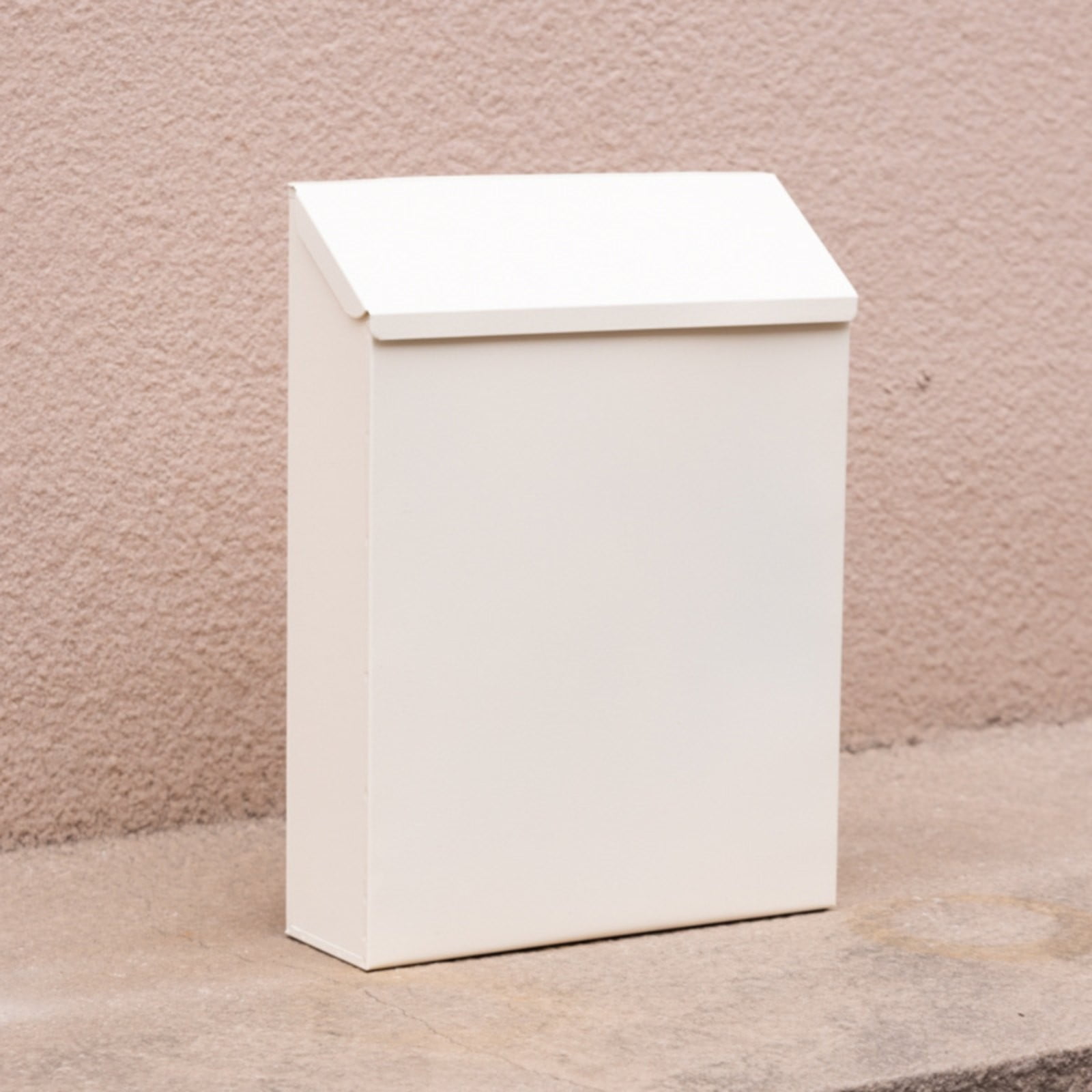SUSHANG Weatherproof Wall Mounted Mailbox, Wall-Mount Mailbox for House,Large Capacity Mail Box,Galvanized Steel Rust-Proof Metal Post Box,Mailboxes for Outside,11.4"x2.5"x8.6"
