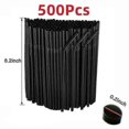thumbnail image 5 of 1000x Straws Plastic Bendy Colourful Straws Birthday Wedding Summer Party Drink, 5 of 5
