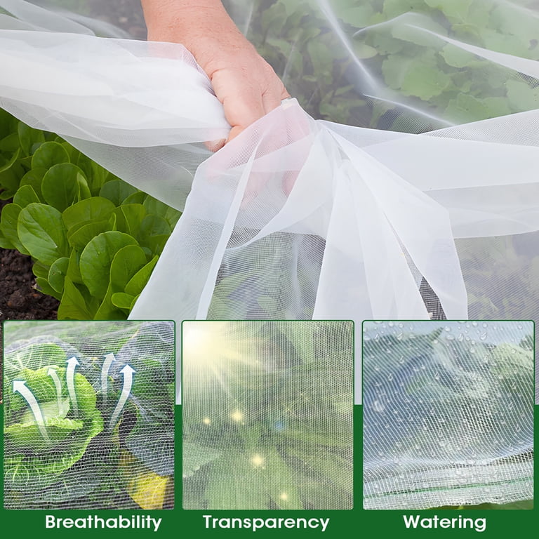 MQ Ultra Fine Mesh Garden Netting, 10' x 20' Plant Cover photo 5