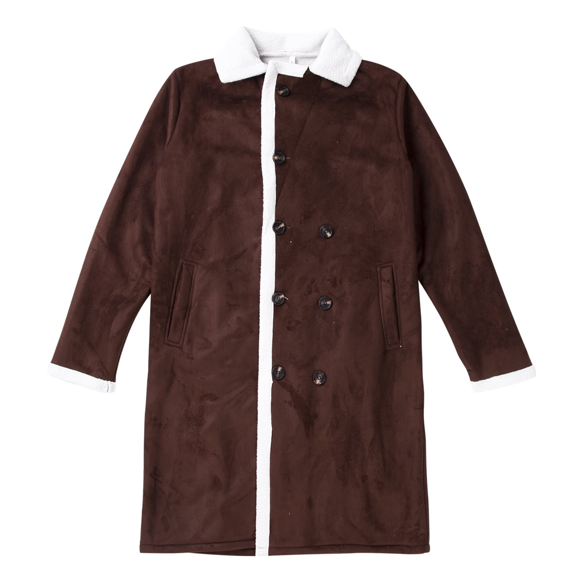 fluffy trench coat