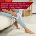 thumbnail image 3 of Dealmed 5” x 9” Instant Hot Packs for Emergency Heat Therapy & Pain Relief, Disposable (Pack of 6), 3 of 8