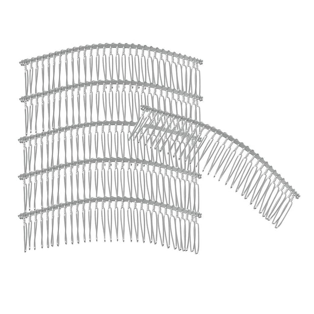 Peines para El Cabello Sunnimix 6 Piezas Accesorios Blanco K