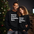 thumbnail image 2 of EcoLoom Rabbit Boys Or Girls Long Sleeve Unisex Midweight Crewneck Sweatshirt, 2 of 4