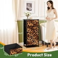thumbnail image 3 of Kanworse 4 Drawer Fabric Dresser for Bedroom Animal print leopard heart seamless for Chests of Drawers for Closet Organizers Storage, 3 of 8