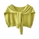 thumbnail image 1 of Jumpingount Mantón de senderismo de invierno para mujer, pañuelo de estilo informal para banquete de boda, capa transpirable, Poncho para mujer, Accesorios de disfraces Verde Jumpingount AP013386-02, 1 of 6