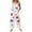 Royal Blue(American Flag Stars), variant on Iaqnaocc 4th of July Women's Jumpsuits Independence Day American Flag Stars Sleeveless Wide Leg Jumpers Freedom Adjustable Strap Jumpsuits Baggy Overalls Royal Blue XL