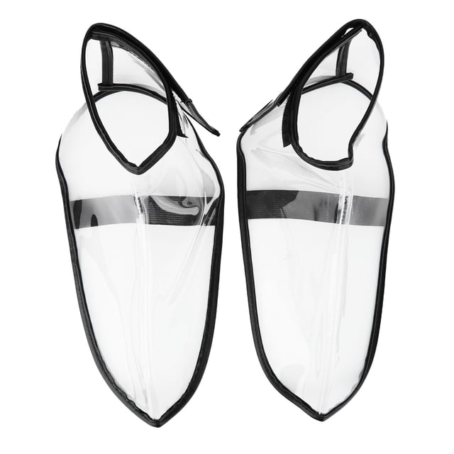 Funda para zapatos de peluquero, funda plegable para zapatos de peluquero, funda plegable para zapatos de estilista, funda transparente para zapatos construida para el futuro