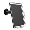 thumbnail image 2 of Abanopi Panel, cable de cámara de puerto USB/cable ajustable de 9,84 pies/panel solar Ip65 impermeable/Dsfen con cámara de panel 5v de cámara de panel Ip65, 2 of 8