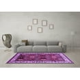 thumbnail image 3 of Ahgly Company Indoor Rectangle Oriental Purple Traditional Area Rugs, 5' x 8', 3 of 4