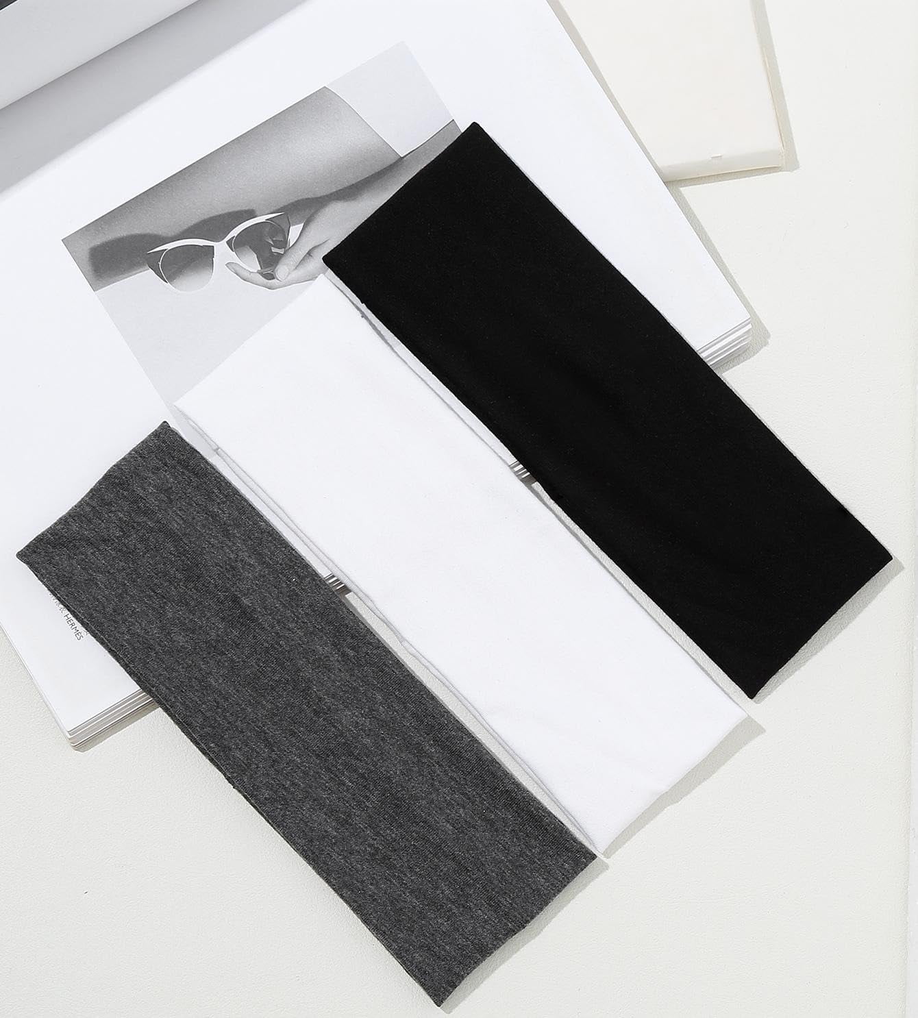 16 Pack Elastic Fabric Hair Ties, Soft Slip Resistant Hair Bands Daily Hair Accessories for Women