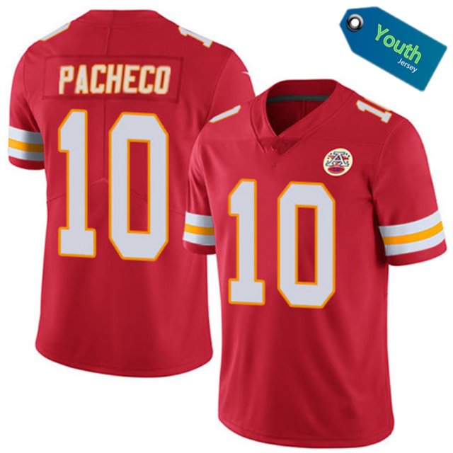 Chiefs Kids Youth Embroidered Rugby Jersey Chiefs15# 87# Kelce Replica Player Name Jersey