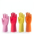 thumbnail image 4 of Guantes de látex para lavar platos de goma, resistentes al agua, para mujer, 1/2/3 pares, para cocina, limpieza duradera, tareas domésticas, herramientas para lavar platos, novedad de 2022, 4 of 5