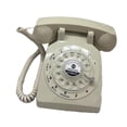 thumbnail image 4 of GUOOL Audio Guest Book Phone Vintage Phone Recorder Classic Desk Telephone Model Beige, 4 of 9