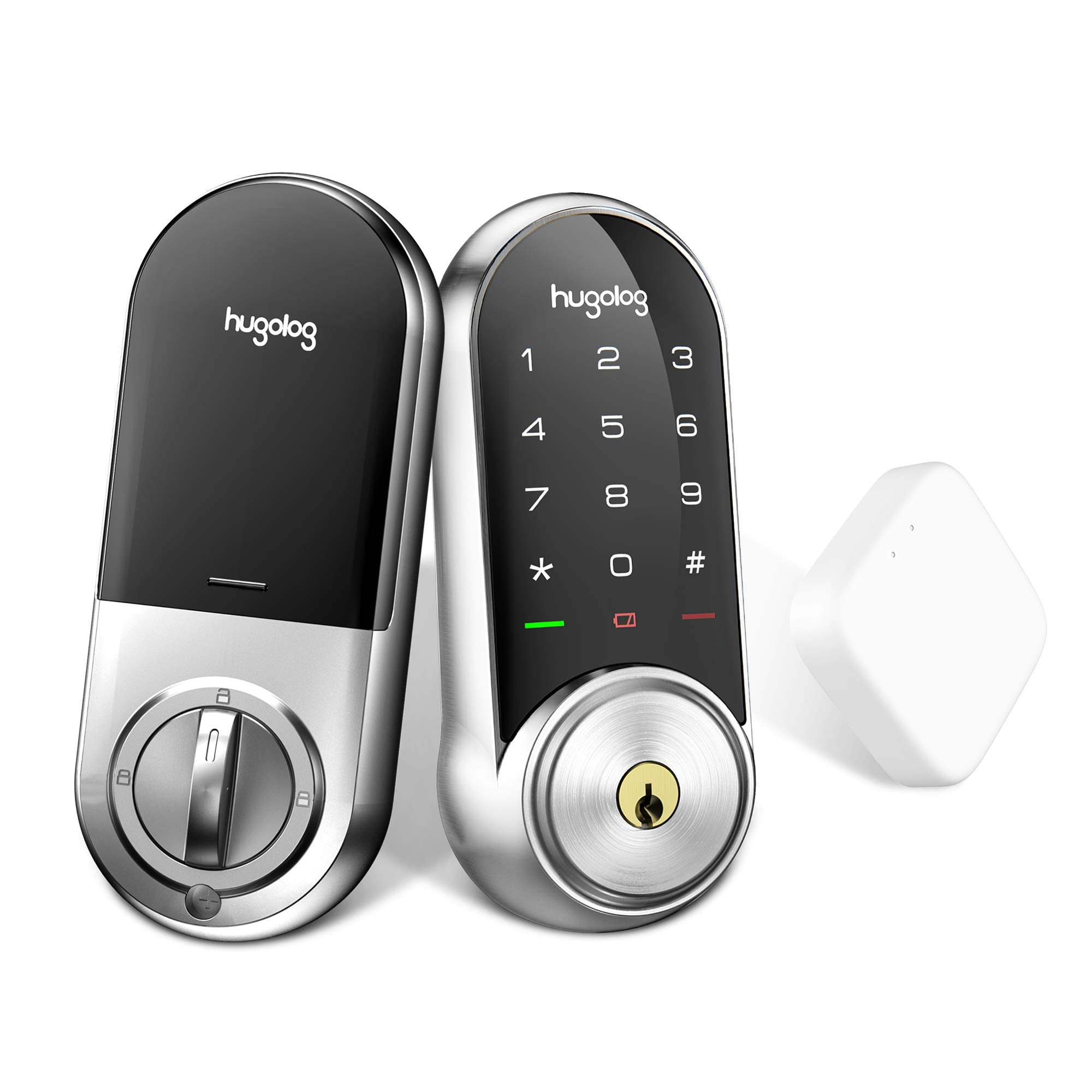 Hugolog Smart Lock,Touchscreen Deadbolt Remote Wireless Control