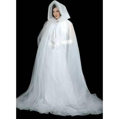 Deluxe Ghost Womens Cape