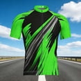 thumbnail image 4 of Yaoyar Men's Cycling Bike Jersey Short Sleeve with 3 Rear Pockets- Moisture Wicking, Breathable, Quick Dry Biking Shirt, 4 of 4