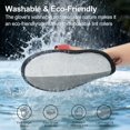 thumbnail image 6 of Pet Hair Removal Glove - Magic Brush Electrostatic Mitt for Dogs & Cats, Reusable Grooming Gloves - Dog Hair Remover Tool with 5-Finger Design for Couch, Carpet, Furniture, Laundry & Clothing, 6 of 7