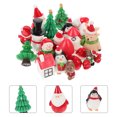 thumbnail image 5 of 22 Uds. Mini adornos navideños, adornos en miniatura, juguetes para casa de muñecas, 5 of 5