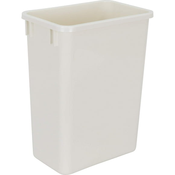 Hardware Resources Conteneur à Déchets en Plastique, Blanc