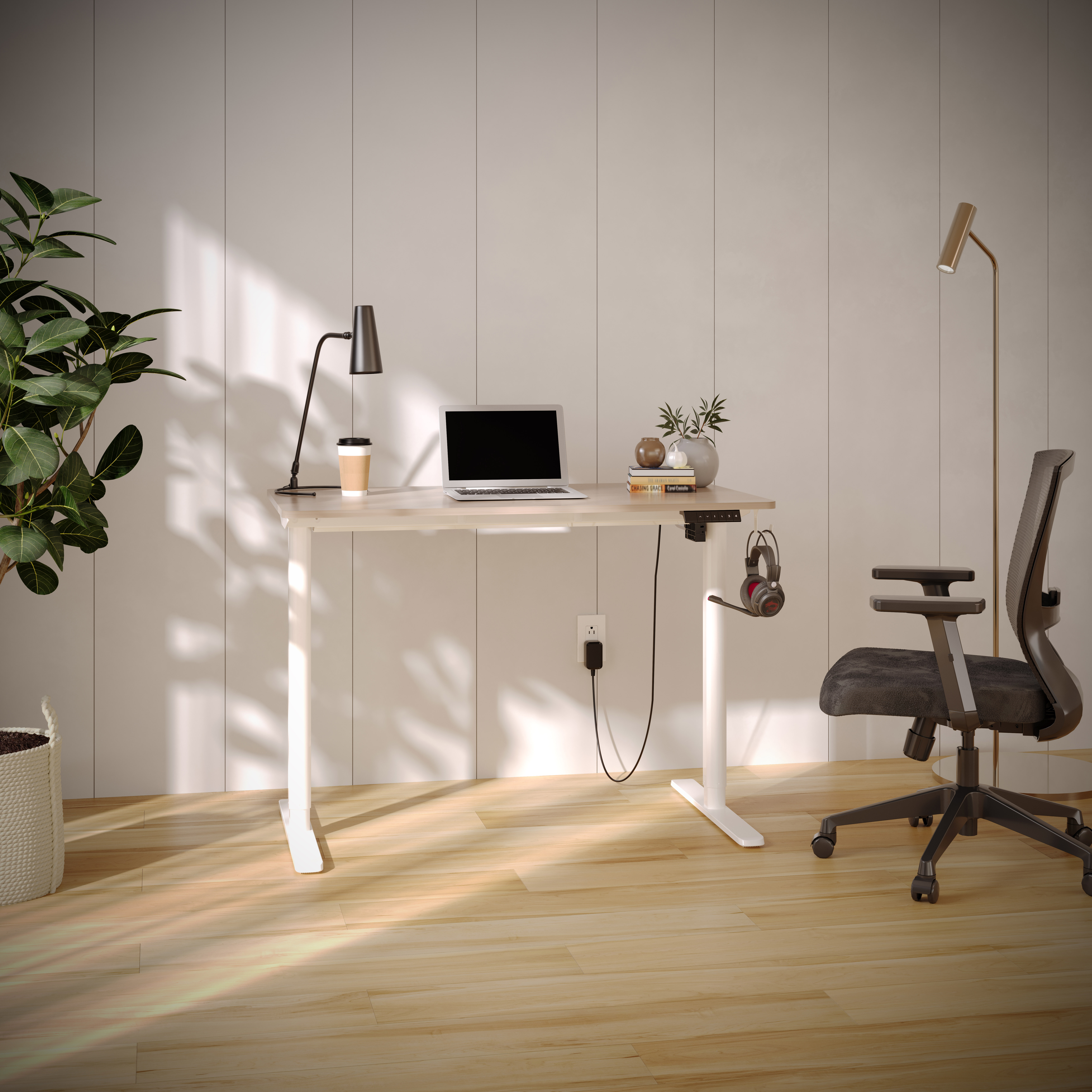 Mainstays 44" x 24" Electric Standing Desk with Memory Presets photo 8