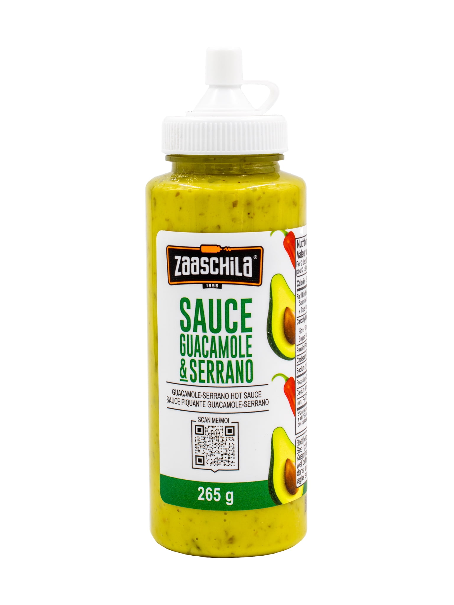 Zaaschila Guacamole & Serrano Sauce