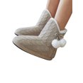 thumbnail image 2 of TheFound Women Winter Slipper Socks Fuzzy Floor Socks with Anti-Slip Sole, 2 of 6